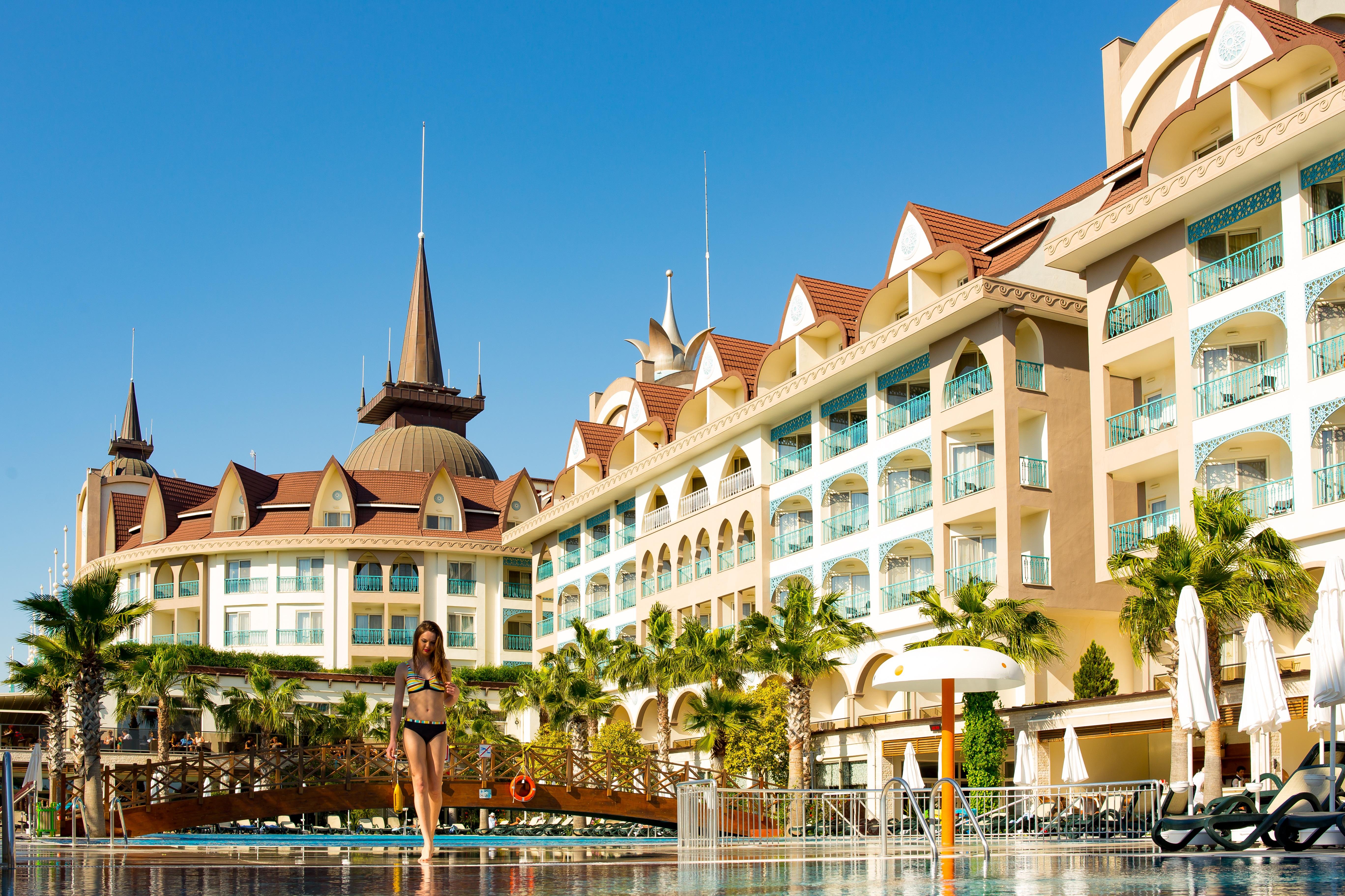 Side Crown Palace Ultra All Inclusive Bagian luar foto